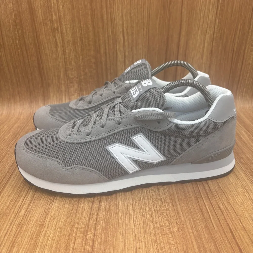 New Balance 515 Sneakers Mens 10 Grey ML515GRY Retro Low Top Shoes New